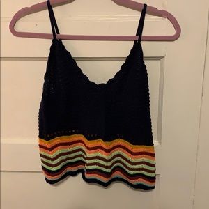 Knitted tank